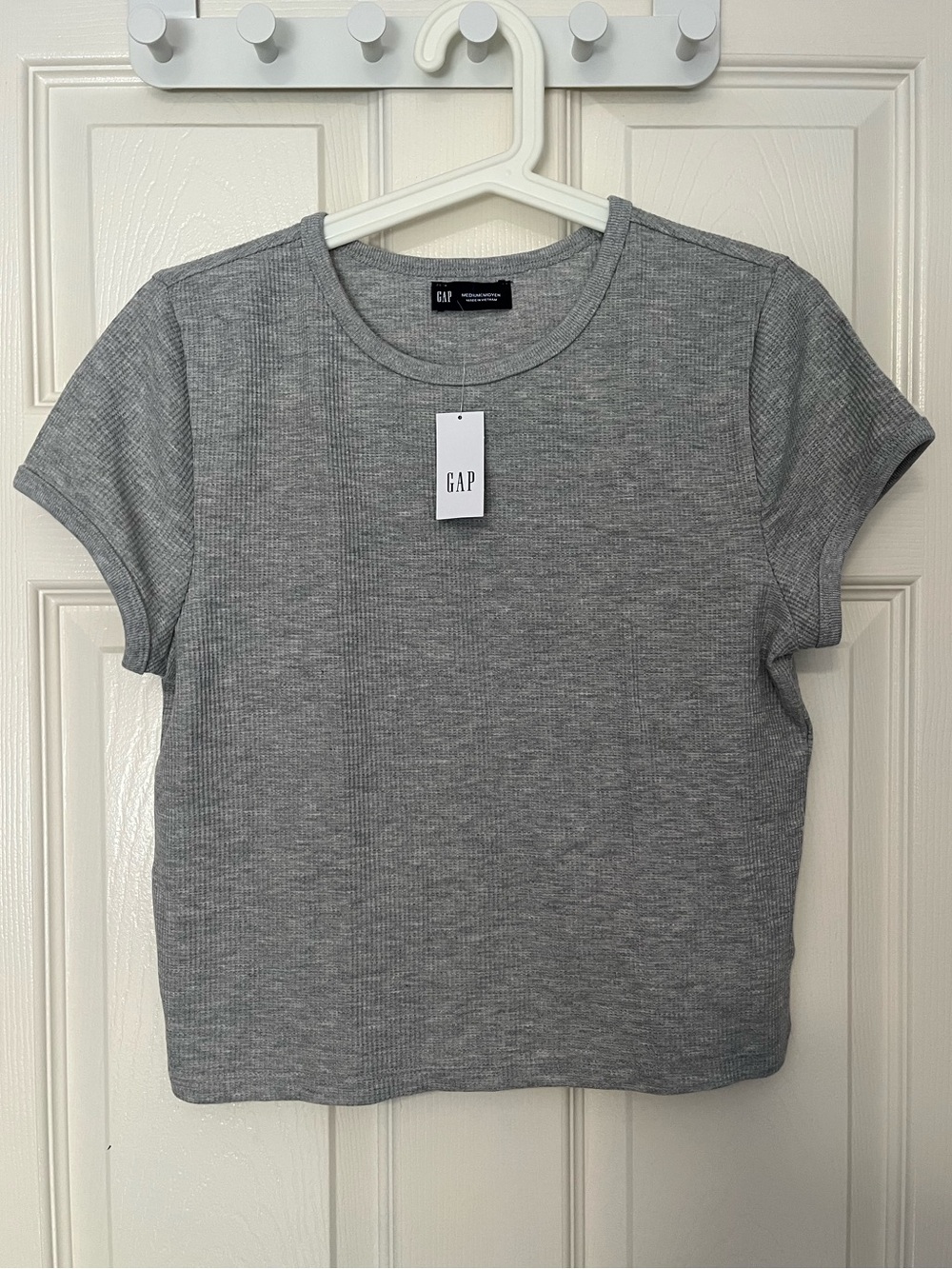 NWT Gap waffle baby tee - size M